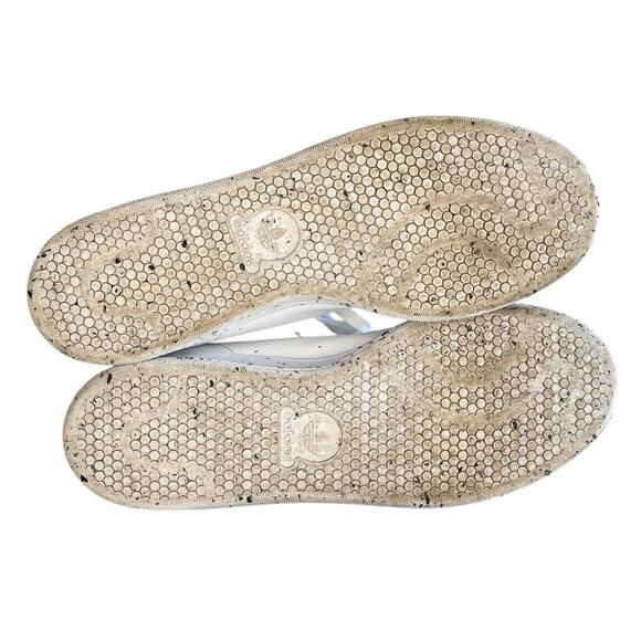 Men's Adidas Stan Smith FU9609 Leather Lace-Up Athletic Sneaker Size 10 White - Picture 5 of 6